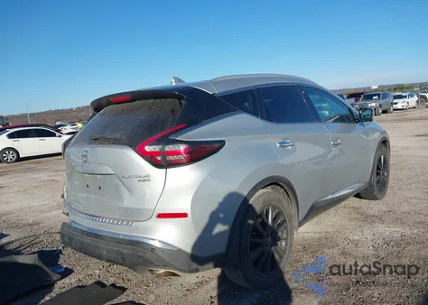 2020 Nissan Murano Platinum Intelligent Awd z USA, uszkodzony, nr VIN 5N1AZ2DS3LN150396